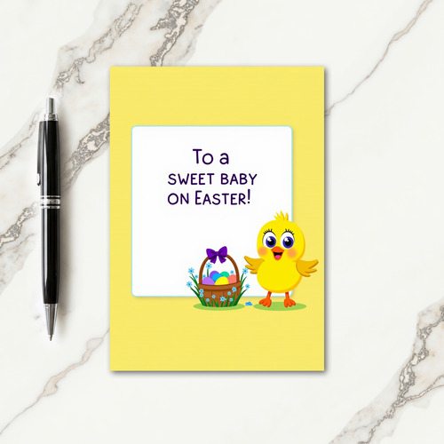 Sweet Bird Easter Card