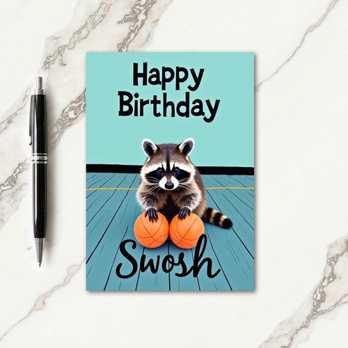 Sweet Birthday Animal Sport Card