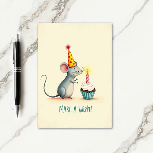Sweet Birthday Animal Wish Card