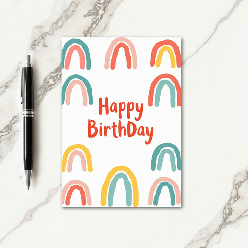Sweet Birthday Arcs Card