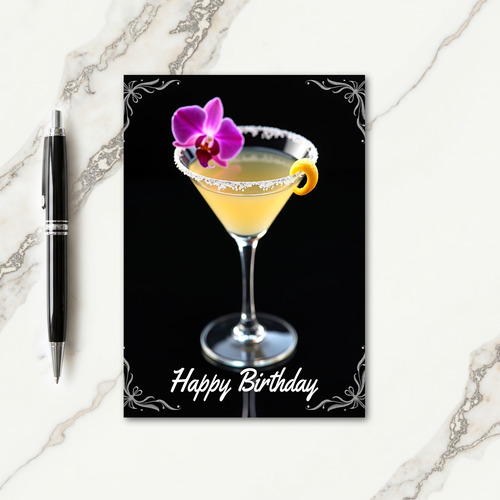 Sweet Birthday Beverage Card