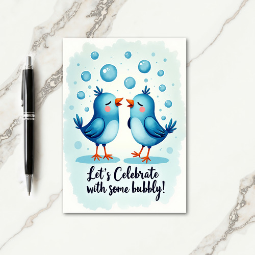 Sweet Birthday Birds Card