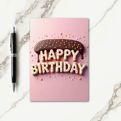 Sweet Birthday Biscuit Card