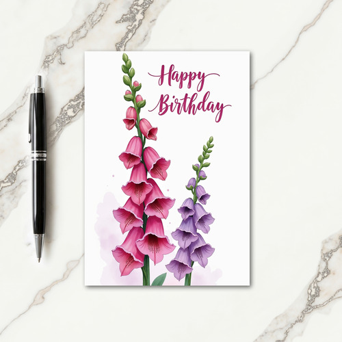 Sweet Birthday Bloom Art Card