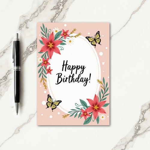 Sweet Birthday Blooms Card