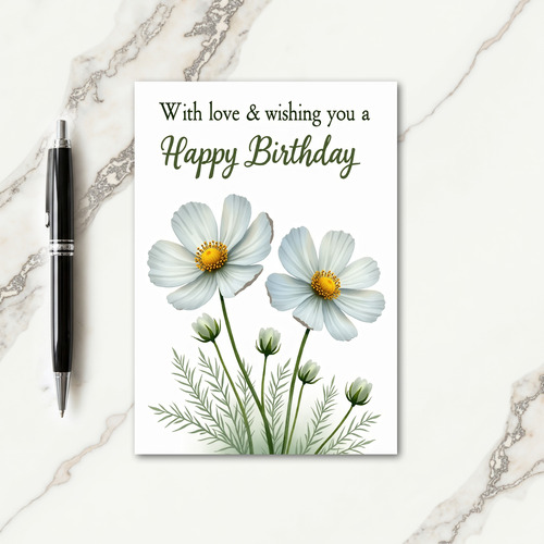 Sweet Birthday Blossom Card