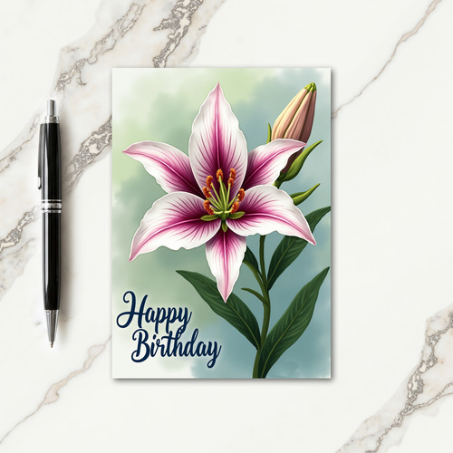 Sweet Birthday Botanical Bloom Card