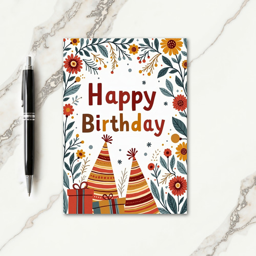 Sweet Birthday Botanical Card