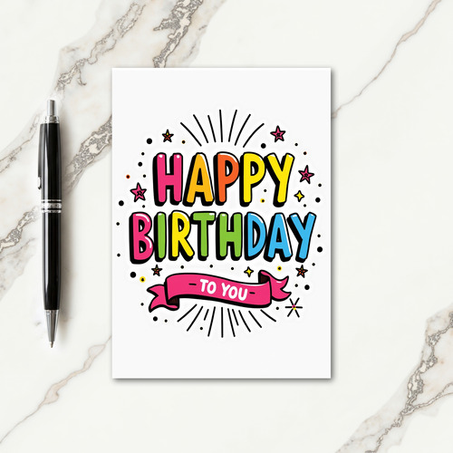 Sweet Birthday Bubbles Card