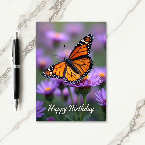 Sweet Birthday Butterfly Card