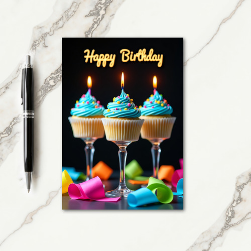 Sweet Birthday Cakes Card