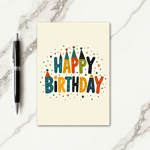 Sweet Birthday Characters Card