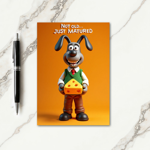 Sweet Birthday Clay Puppy Card