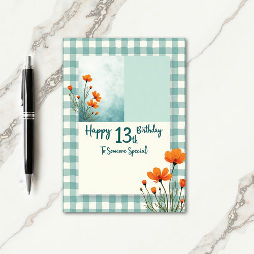 Sweet Birthday Cosmos Card