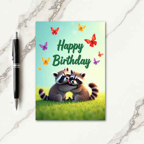 Sweet Birthday Creature Card