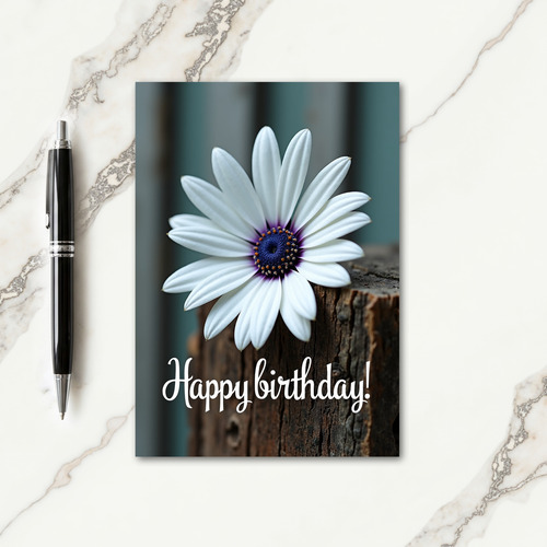 Sweet Birthday Daisy Blossom Card