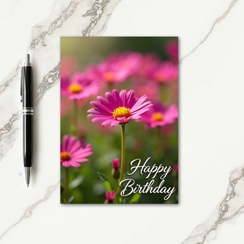 Sweet Birthday Daisy Garden Card