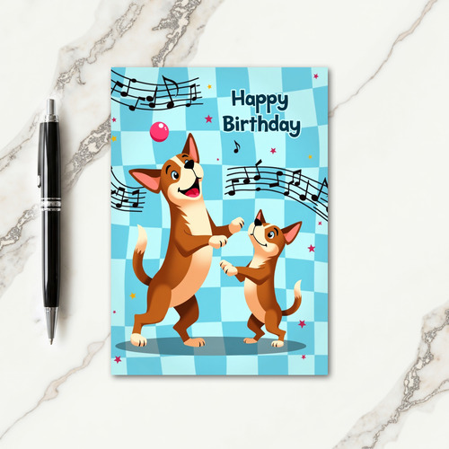 Sweet Birthday Dance Card