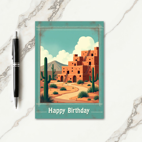 Sweet Birthday Desert Home Card