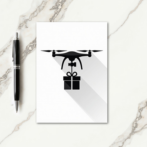 Sweet Birthday Drone Card