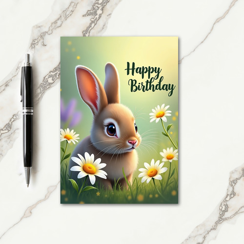 Sweet Birthday Fawn Creature Card