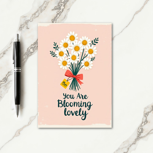 Sweet Birthday Floral Bouquet Card