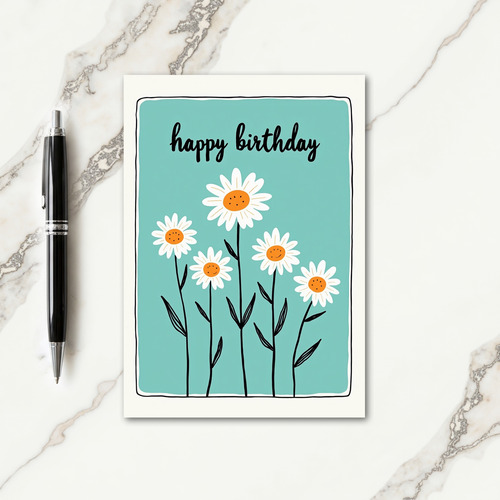 Sweet Birthday Floral Card
