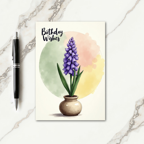 Sweet Birthday Floral Spike Card