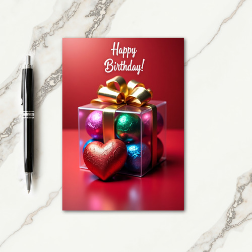 Sweet Birthday Foil Treasure Card
