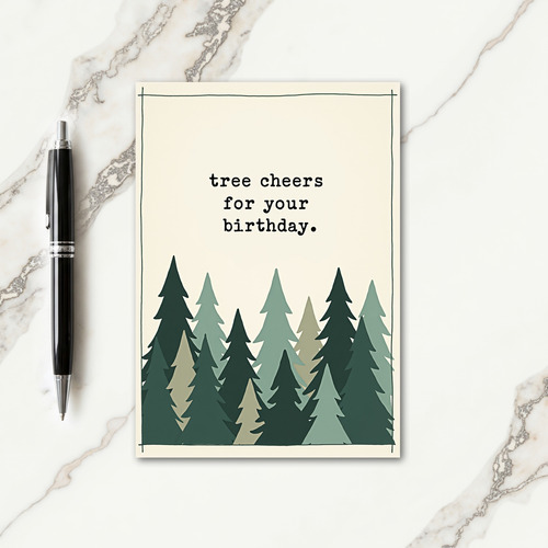Sweet Birthday Forest Card