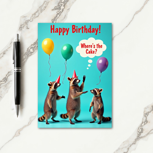 Sweet Birthday Forest Friends Card
