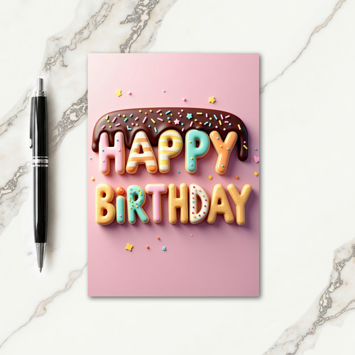 Sweet Birthday Frosting Card