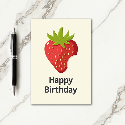 Sweet Birthday Fruit Card