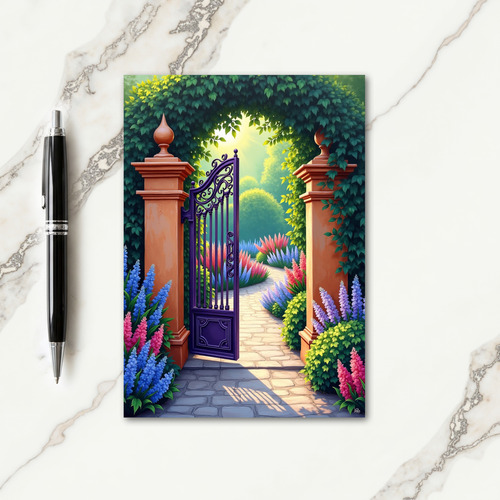 Sweet Birthday Garden Gate Card