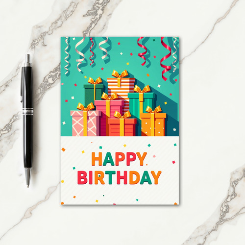 Sweet Birthday Gift Display Card