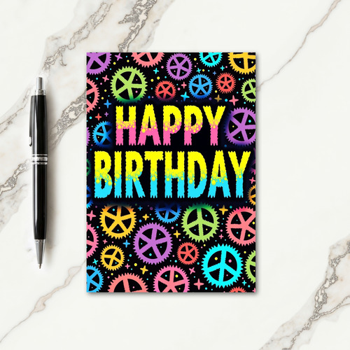 Sweet Birthday Glow Effect Card