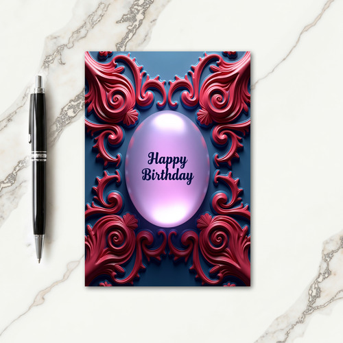 Sweet Birthday Glowing Orb Card