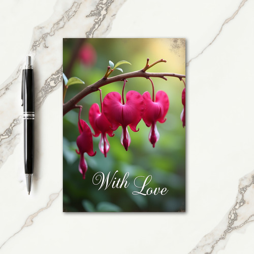 Sweet Birthday Heart Blossom Card