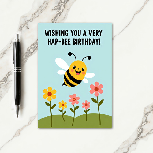Sweet Birthday Insect Card