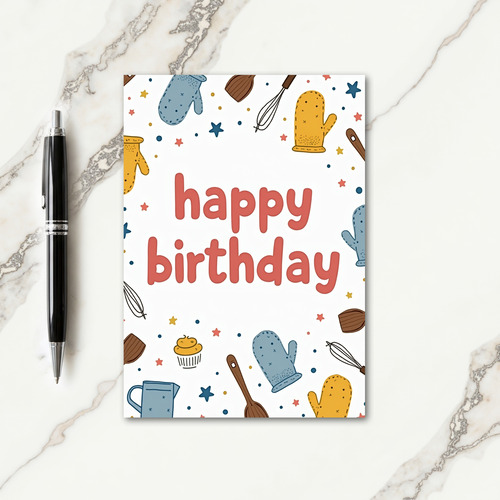 Sweet Birthday Kitchen Card