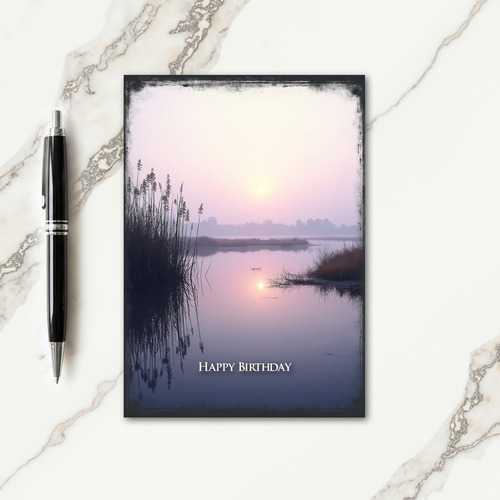 Sweet Birthday Lake Card