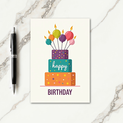 Sweet Birthday Layered Card