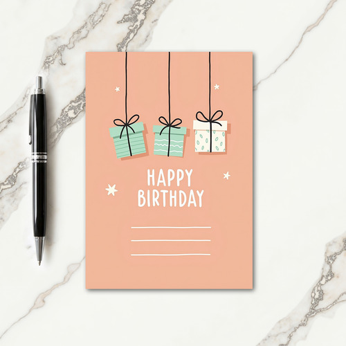Sweet Birthday Mint Gifts Card
