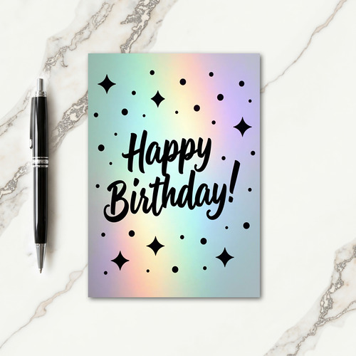 Sweet Birthday Nebula Card