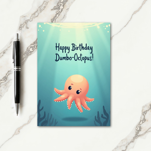 Sweet Birthday Ocean Friend Card