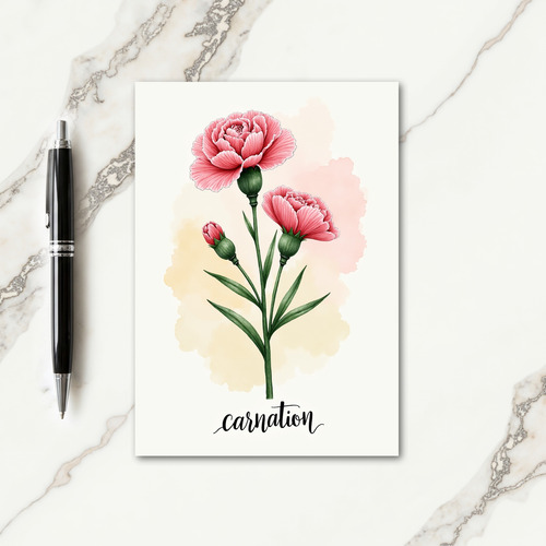Sweet Birthday Pink Blooms Card