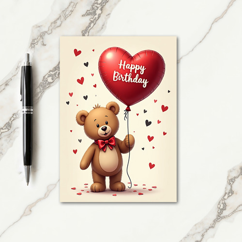 Sweet Birthday Plush Card