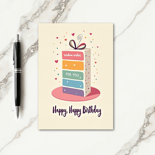 Sweet Birthday Present Card