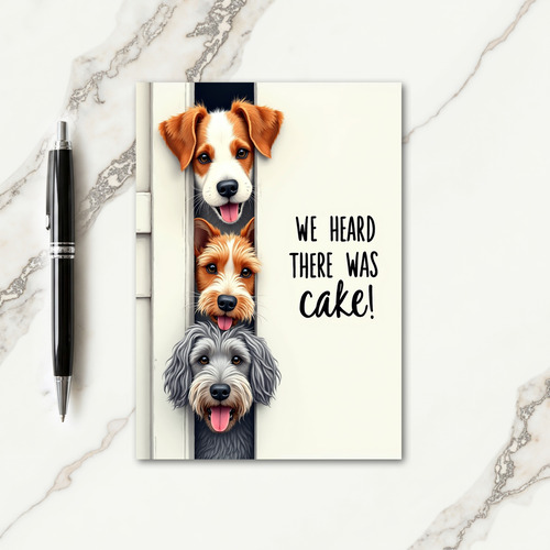 Sweet Birthday Pup Stack Card