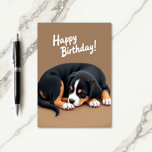 Sweet Birthday Puppy Card